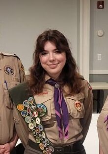 Rebecca Mushinski, Eagle Scout